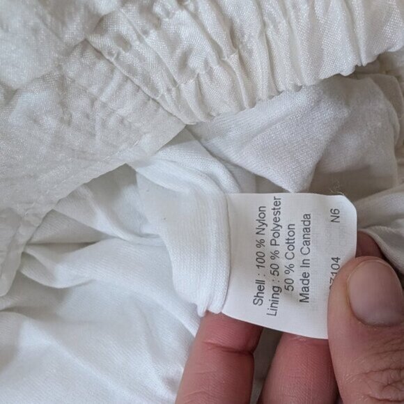 Vintage Nike White Label Branded Windbreaker Blue and White Men Size Medium - Picture 4 of 13